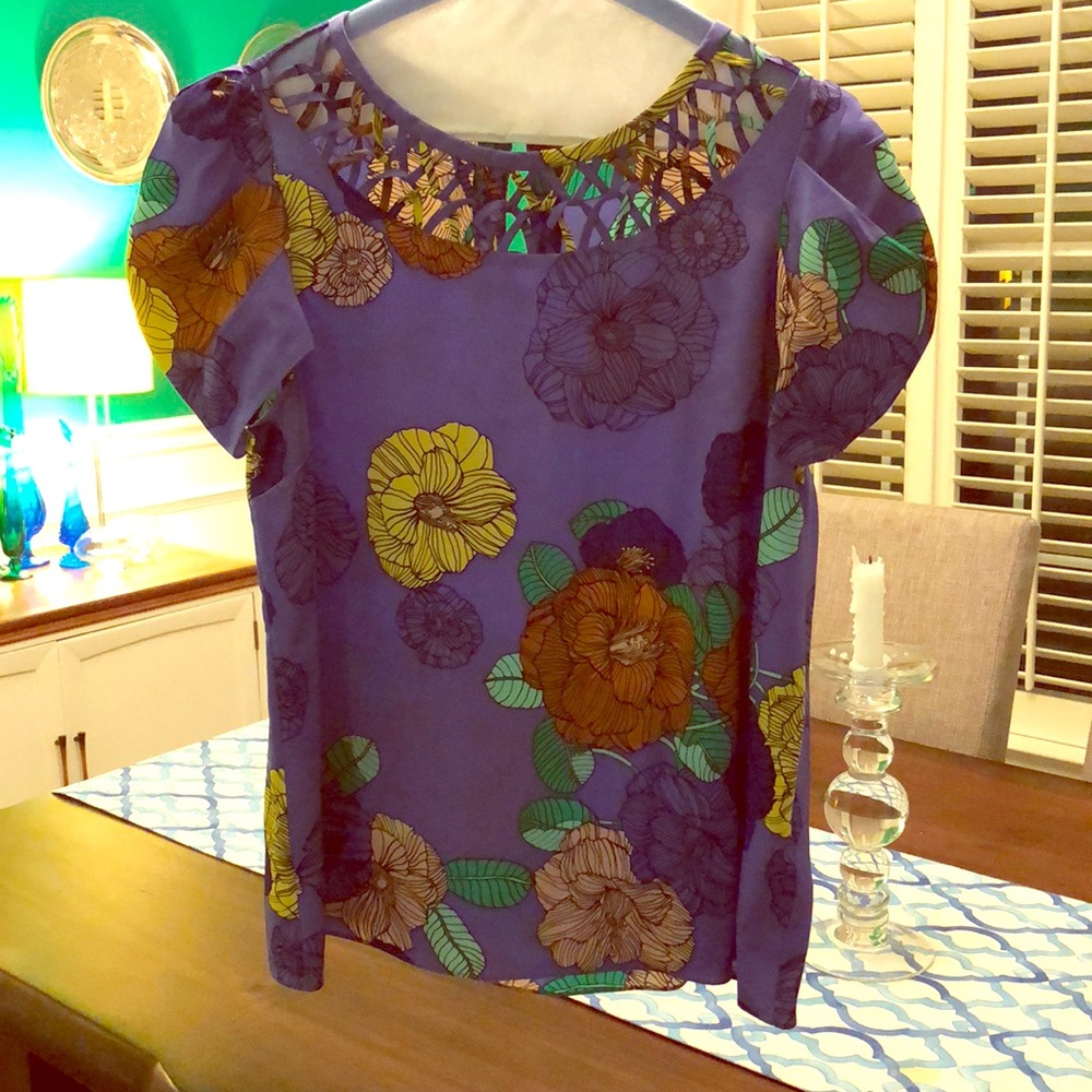 Beautiful Silk Tibi Anthropologie top